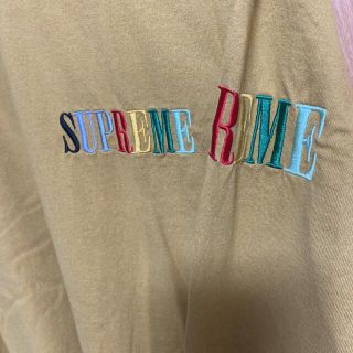 シュプリーム(Supreme)のsupreme  Multi Color Logo L/S Top(Tシャツ/カットソー(七分/長袖))