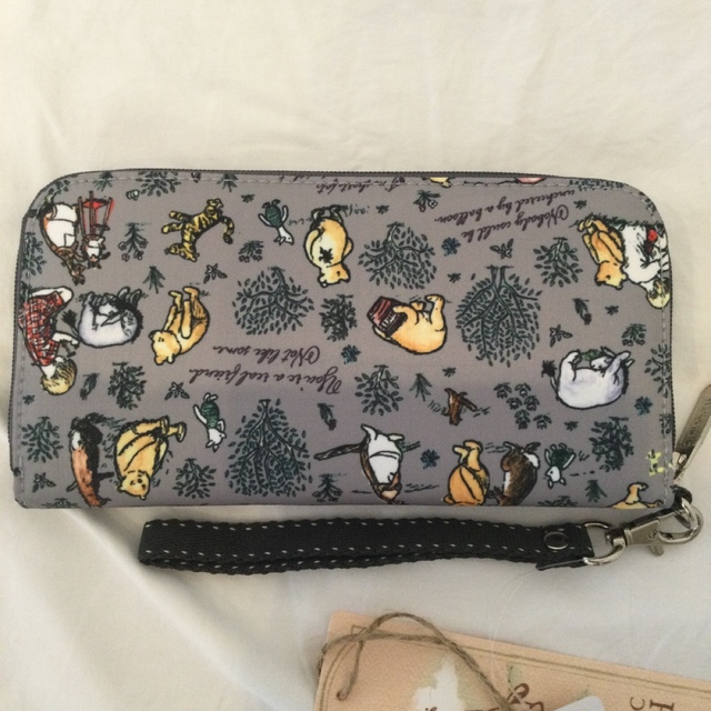 TECH WALLET WRISTLET/クラシックプー フォレスト(長財布) - 財布