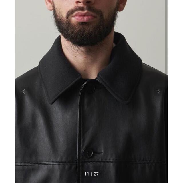 steven alan - 新品 21AW steven alan レザー ハーフコート / COMOLIの
