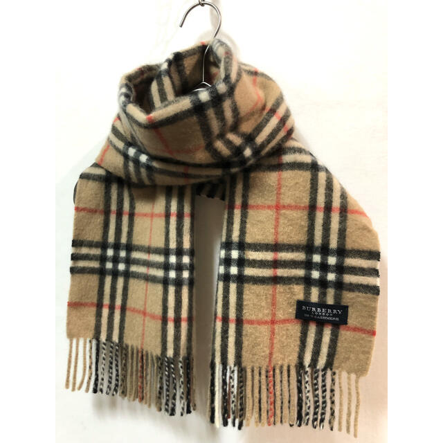 BURBERRY LONDON マフラー カシミヤ100% ノバチェック