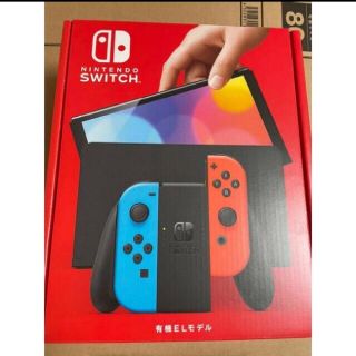 ニンテンドースイッチ(Nintendo Switch)の新品 Nintendo switch本体 有機E Lモデル ネオンカラー(家庭用ゲーム機本体)