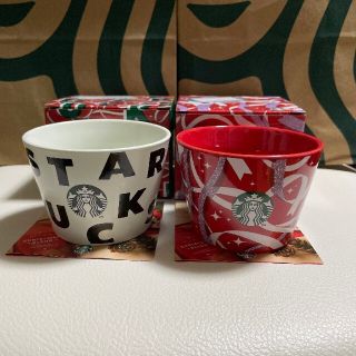 スターバックスコーヒー(Starbucks Coffee)の2021年　スターバックスクリスマス　ブレンド　ミニカップ(グラス/カップ)