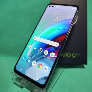 モトローラ(Motorola)の【美品】Motorola moto g100(スマートフォン本体)