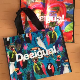 デシグアル(DESIGUAL)のデシグアルショッパー２枚セット(ショップ袋)