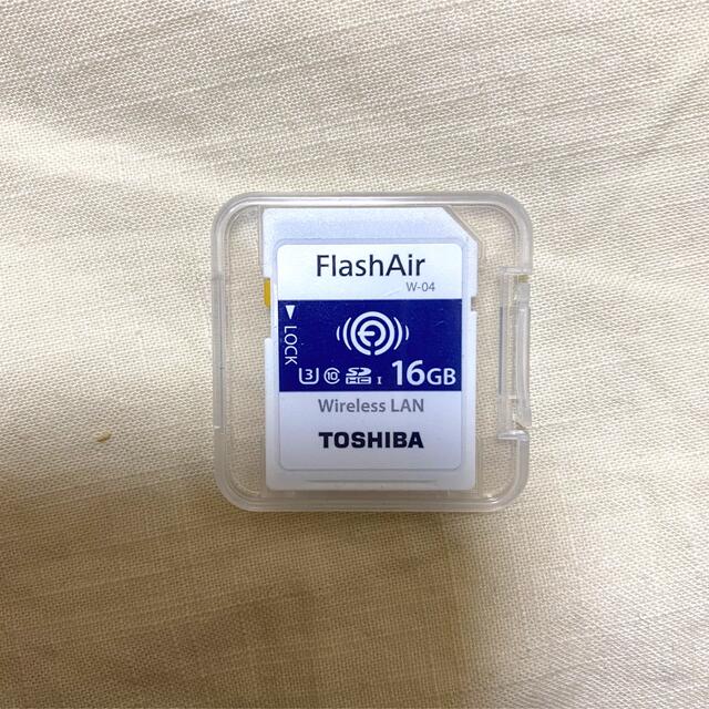 東芝 無線LAN搭載SDメモリカード FlashAir W-04 16GB