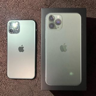 アイフォーン(iPhone)のヤモ様専用Apple iPhone11 Pro 64GB  ミッドナイトグリーン(スマートフォン本体)