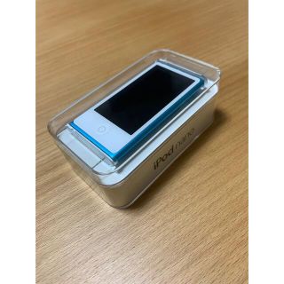 アイポッド(iPod)のAPPLE iPod nano 16GB2012 MD477J/A B(ポータブルプレーヤー)