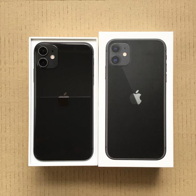 スマートフォン/携帯電話美品 iPhone11 SIMフリー スペースグレイ 64GB