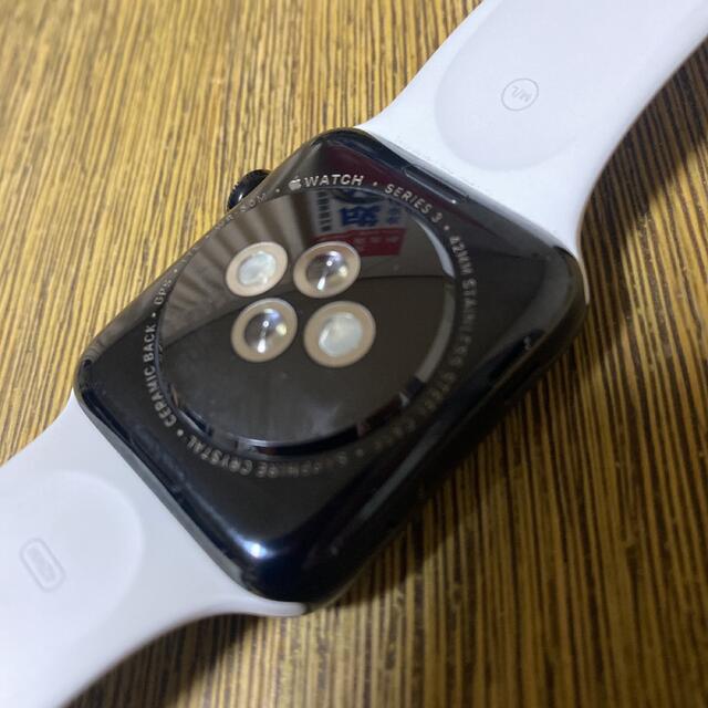 Apple Watch(アップルウォッチ)のApple Watch Series 3（GPS + Cellularモデル） メンズの時計(腕時計(デジタル))の商品写真