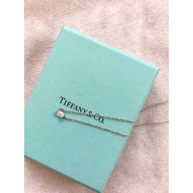 Tiffany & Co.(ティファニー)のまい様専用★ティファニー★プラチナ 　ダイヤ　 バイザヤード　ネックレス レディースのアクセサリー(ネックレス)の商品写真