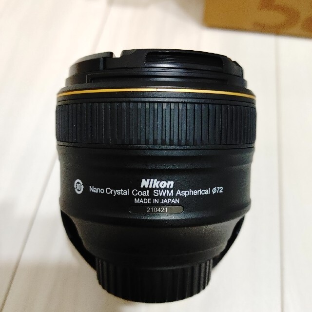 Nikon(ニコン)の美品　Nikon　Nikon AF-S 58mm F1.4G スマホ/家電/カメラのカメラ(レンズ(単焦点))の商品写真