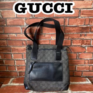 グッチ(Gucci)のグッチ　トートバッグ　GGスプリーム ハンドバッグ　ジャガード　キャンバス(トートバッグ)