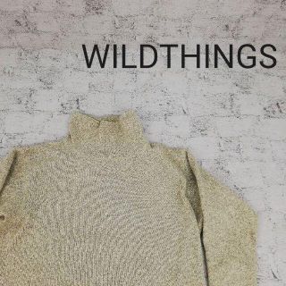 ワイルドシングス(WILDTHINGS)のWILDTHINGS ワイルドシングス タートルネックニット POLARTEC(ニット/セーター)