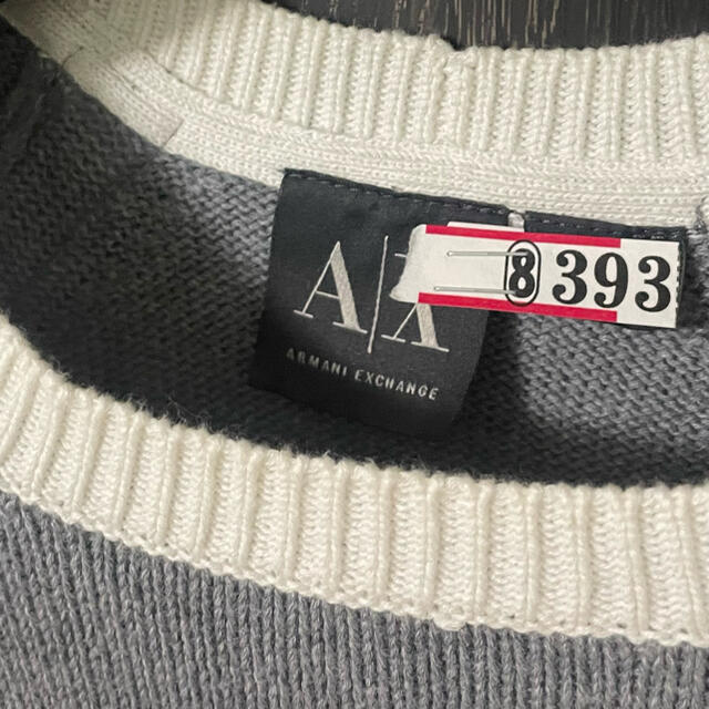 ARMANI EXCHANGE(アルマーニエクスチェンジ)のアルマーニ エクスチェンジ セーター グレー  メンズのトップス(ニット/セーター)の商品写真