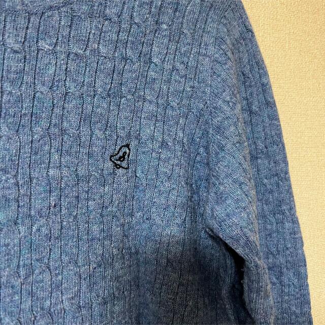 SM2(サマンサモスモス)のSM2(サマンサモスモス) 青ニット セーター　トップス レディースのトップス(ニット/セーター)の商品写真