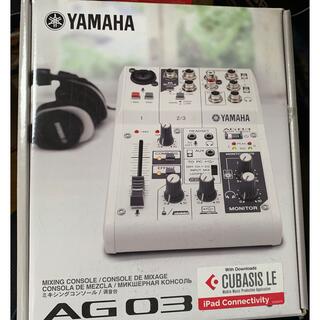 ヤマハ(ヤマハ)のAG03 SoundBlasterG6セット　美品　値下げ(オーディオインターフェイス)