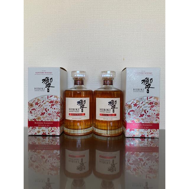 サントリー(サントリー)の響 BLOSSOM HARMONY 2021 サントリー ウイスキー 2本組 食品/飲料/酒の酒(ウイスキー)の商品写真