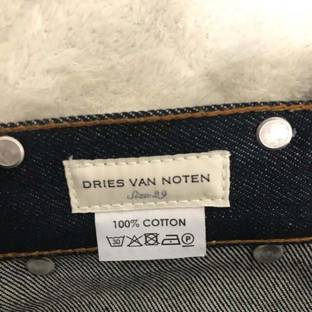 DRIES VAN NOTEN(ドリスヴァンノッテン)のdries van noten リジッド　デニムパンツ　ジーンズ メンズのパンツ(デニム/ジーンズ)の商品写真