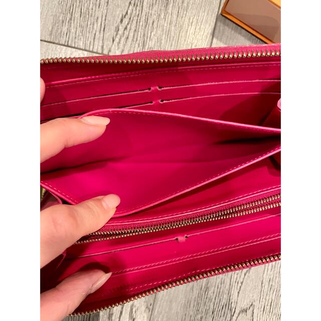 LOUIS VUITTON - ルイヴィトン ヴェルニ 長財布 ピンク 花柄 LOUIS