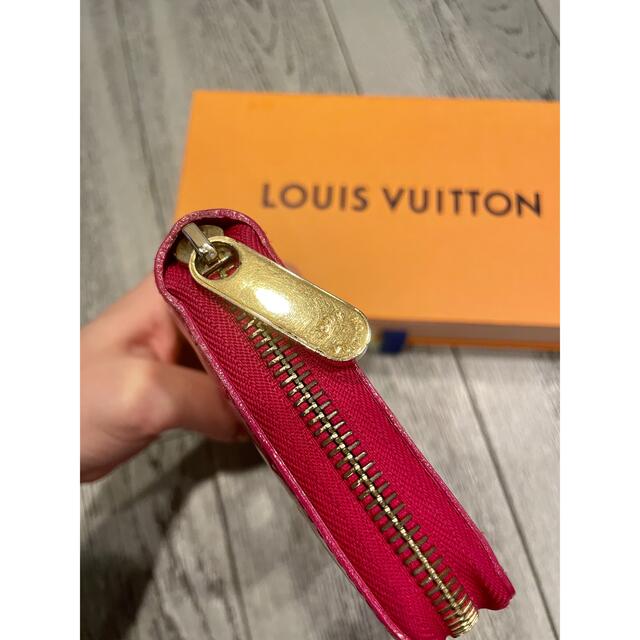 LOUIS VUITTON(ルイヴィトン)のルイヴィトン ヴェルニ 長財布 ピンク 花柄 LOUIS VUITTON レディースのファッション小物(財布)の商品写真