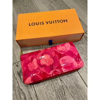 ルイヴィトン(LOUIS VUITTON)のルイヴィトン ヴェルニ 長財布 ピンク 花柄 LOUIS VUITTON(財布)