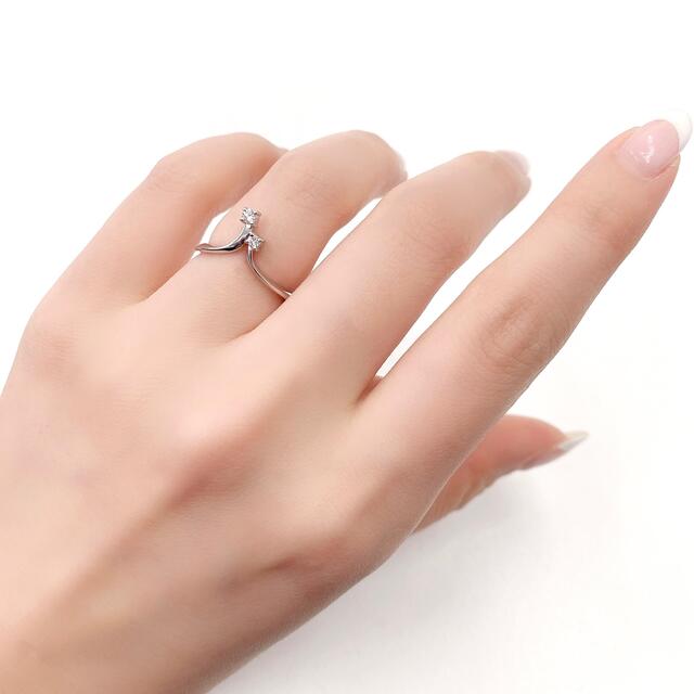 ヴァンドーム青山 ダイヤモンド クローバー ネックレス Pt950 2.7g