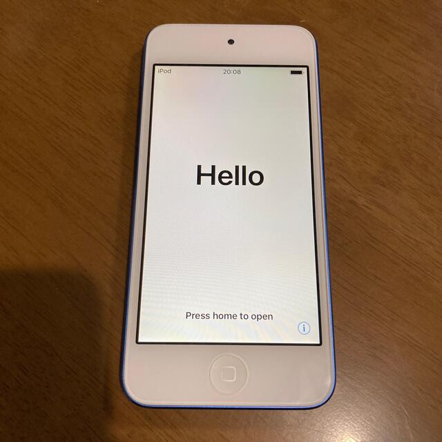 iPod touch(アイポッドタッチ)の【ぽむ様専用】　iPod touch 第6世代 32GB ブルー スマホ/家電/カメラのオーディオ機器(ポータブルプレーヤー)の商品写真