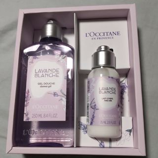 ロクシタン(L'OCCITANE)のロクシタン　シャワージェル　ボディミルク　セット　限定　ラベンダー(ボディソープ/石鹸)