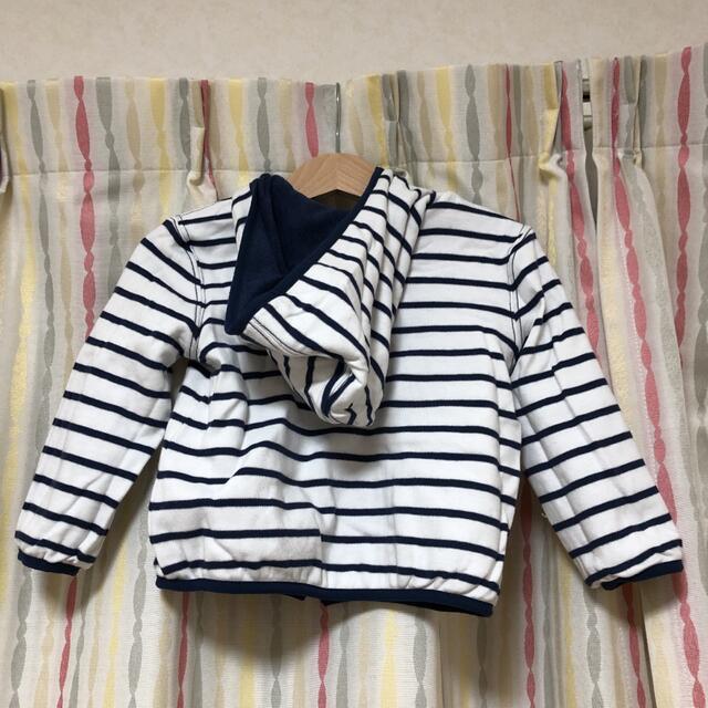 Ralph Lauren(ラルフローレン)のラルフローレン　リバーシブルパーカー キッズ/ベビー/マタニティのベビー服(~85cm)(ジャケット/コート)の商品写真