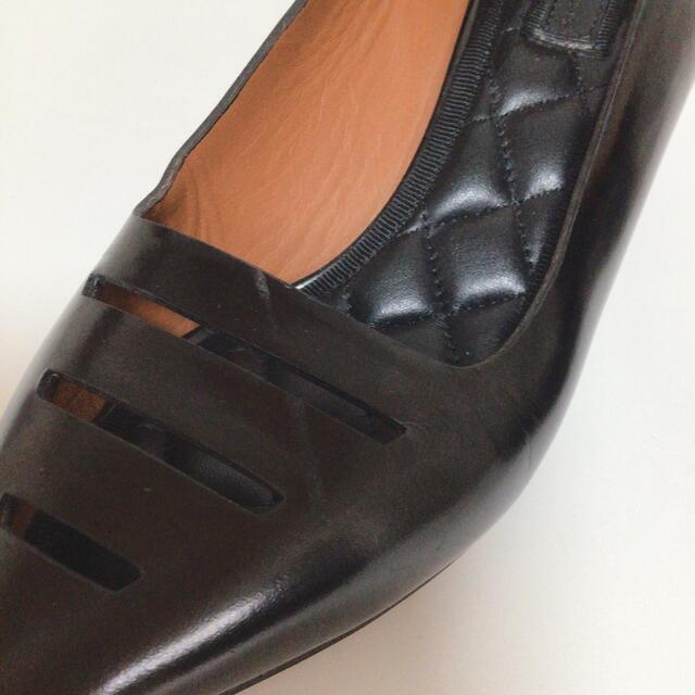 celine(セリーヌ)のCELINE セリーヌ　パンプス　ブラック　サイズ37 レディースの靴/シューズ(ハイヒール/パンプス)の商品写真