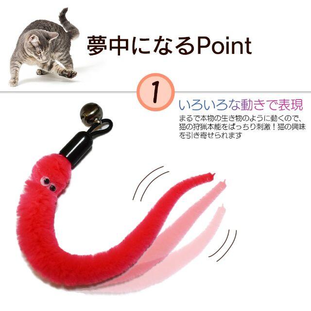 猫じゃらし　取替え用ヘッド　取り換え羽　 その他のペット用品(猫)の商品写真