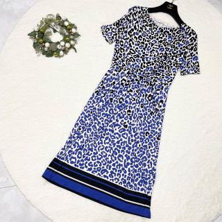 ☆ マックスマーラ MaxMara ヒョウ レオパード 花柄 ロング ワンピース