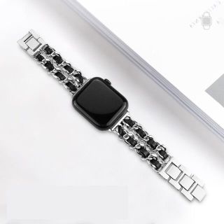 Apple Watch7 バンドA series 6 ベルト合金 交換ベルト金属(腕時計)