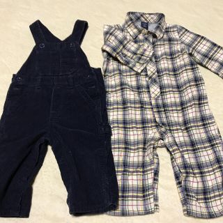 ベビーギャップ(babyGAP)のGAP☆つなぎロンパース 80(ロンパース)