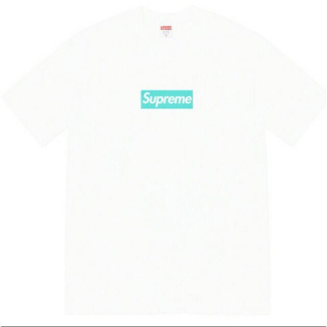 Supreme(シュプリーム)のシュプリームSupreme Tiffany & Co. Box Logo Tee メンズのトップス(Tシャツ/カットソー(半袖/袖なし))の商品写真