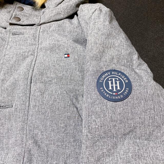 TOMMY HILFIGER(トミーヒルフィガー)のTOMMY HILFIGER フード付きジャケット　Mサイズ　グレー メンズのジャケット/アウター(ダウンジャケット)の商品写真