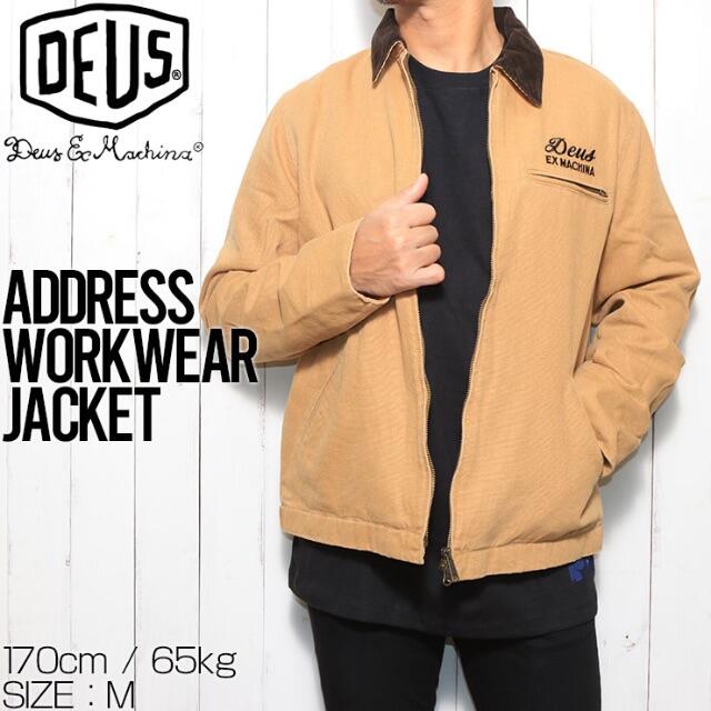 デウスエクスマキナ ADDRESS WORKWEAR JACKET ワークウェアの