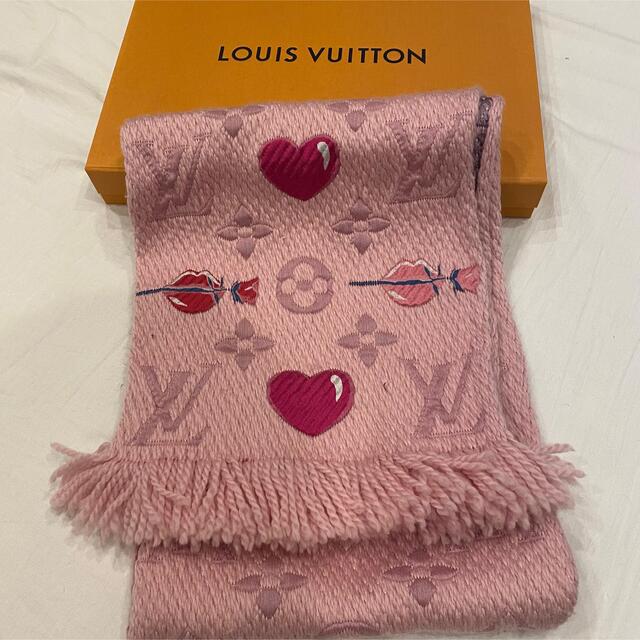 Louis Vuitton】ロゴマニア アラフォリバレンタイン限定 - マフラー