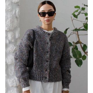 ルームサンマルロクコンテンポラリー(room306 CONTEMPORARY)のroom306contemporary Glitter KnitCardigan(カーディガン)