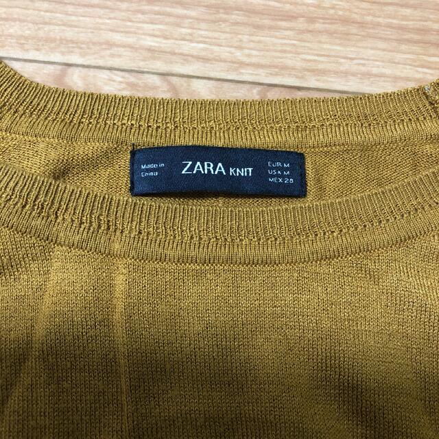 ZARA(ザラ)のZARA 薄手ニット カットソー レディースのトップス(ニット/セーター)の商品写真