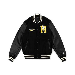 ハフ(HUF)のHUF×#FR2 VARSITY JACKET(スタジャン)