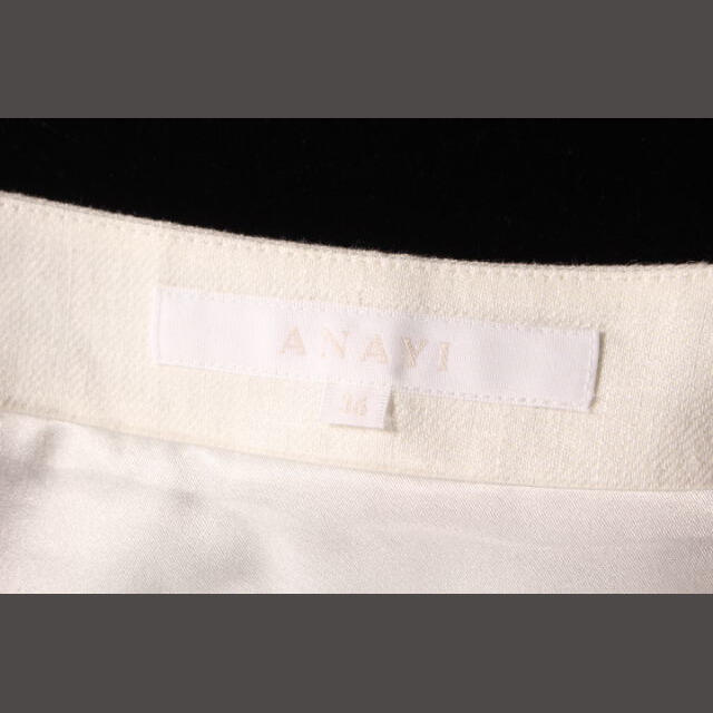 ANAYI(アナイ)のアナイ ANAYI 16SS 麻フリンジ レース ケミカル Aライン スカート レディースのスカート(ひざ丈スカート)の商品写真