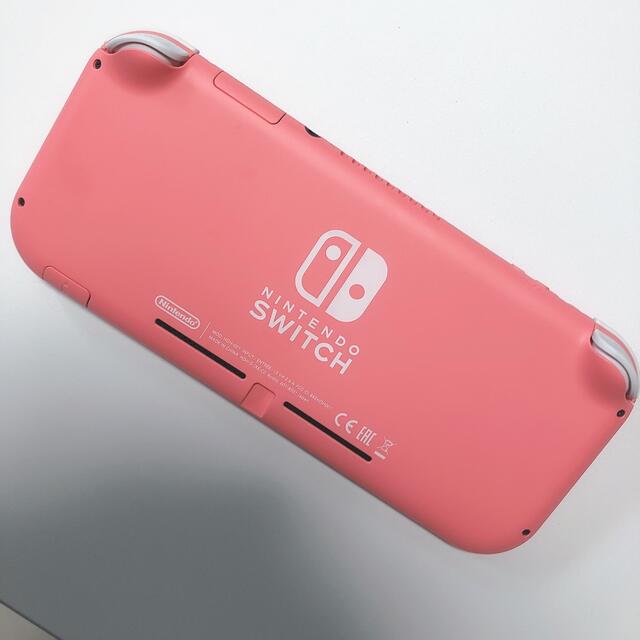 Nintendo Switch(ニンテンドースイッチ)のとんちん様専用♡Nintendo Switch Lite コーラルピンク  エンタメ/ホビーのゲームソフト/ゲーム機本体(携帯用ゲーム機本体)の商品写真