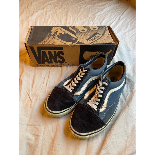 VANS(ヴァンズ)の11 90s Made in USA VANS OLD SKOOL キャンバス メンズの靴/シューズ(スニーカー)の商品写真