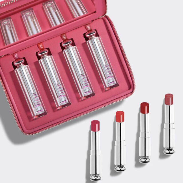 Dior リップセット ポーチ付き【限定コスメ】 ディオール ピンク Dior リップセット ポーチ付き【限定コスメ】 ディオール ピンク