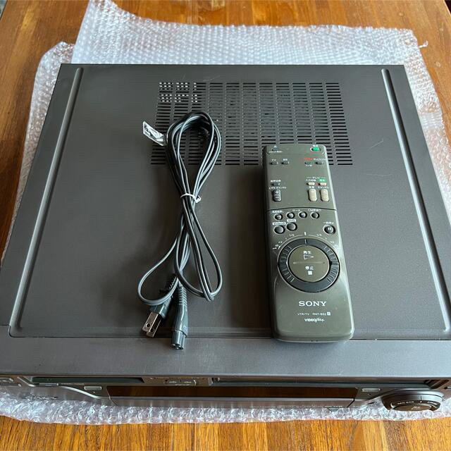 SONY 8ミリVHSダブルデッキ WV-BS2 専用リモコン付き