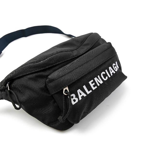 Balenciaga(バレンシアガ)の新品 BALENCIAGA WHEEL ベルトパック ブラック メンズのバッグ(ボディーバッグ)の商品写真