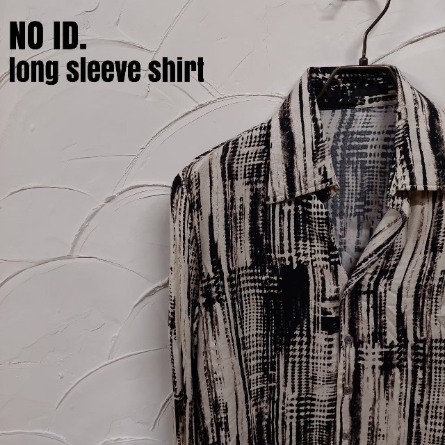 NO ID.(ノーアイディー)のNO ID./ノーアイディ 長袖 総柄 シャツ メンズのトップス(シャツ)の商品写真