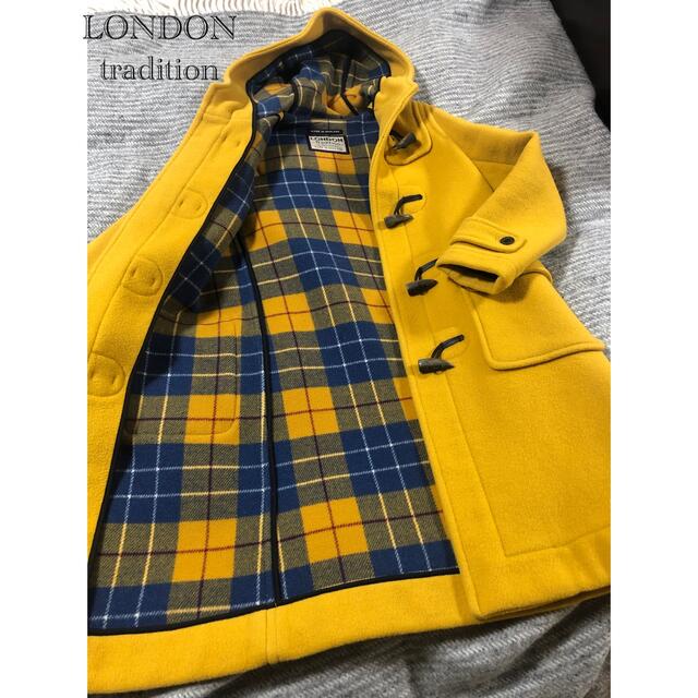 LONDON Tradition ダッフルコート ロング丈 イエロー