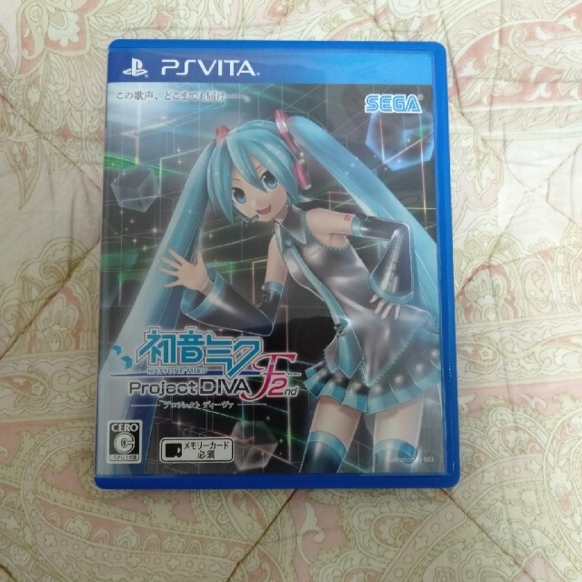 PlayStation Vita(プレイステーションヴィータ)の初音ミク -プロジェクト ディーヴァ- F 2nd Vita エンタメ/ホビーのゲームソフト/ゲーム機本体(携帯用ゲームソフト)の商品写真